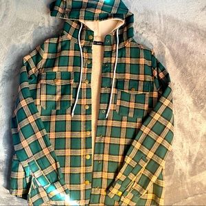 ✳️ Zaful fleece flannel jacket